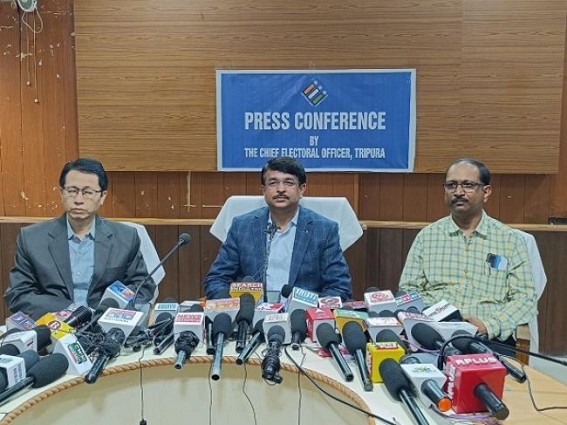 Total 305 candidates in 60 seats of Tripura Assembly Poll Total 305 candidates in 60 seats of Tripura Assembly Poll